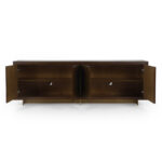 Walnut console design