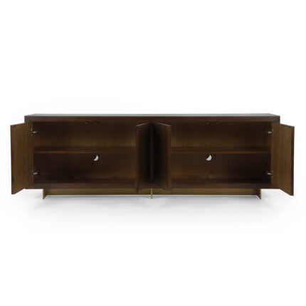 Walnut console design
