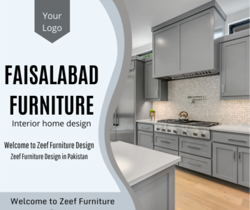 Furniture shop market in Faisalabad