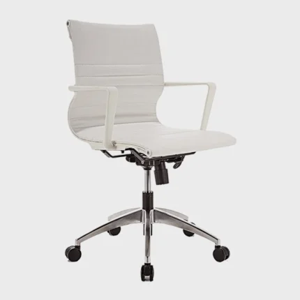 Manager Chair White (Pvc) - Zeef Furniture design PK