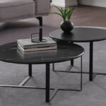 Round coffee table