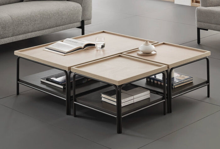 4 pices center table desing