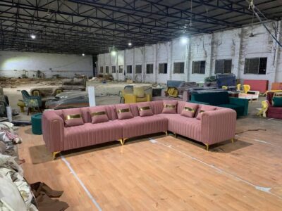 L-Shape Sofa Design in Pakistan