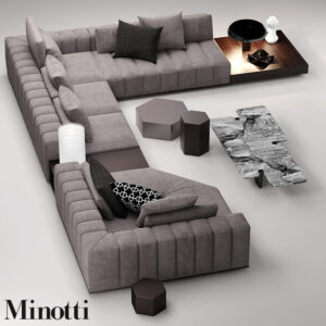 L-Shape Sofa Design in Pakistan